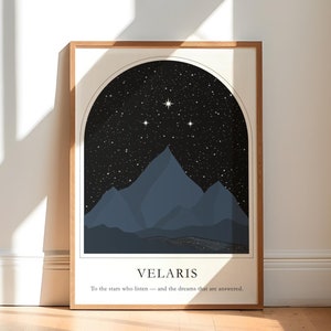 Velaris Print Sarah J Maas Digital Art | ACOTAR art | Book Prints | Printable Digital Download | Room Decor | Wall Art | Home Decor
