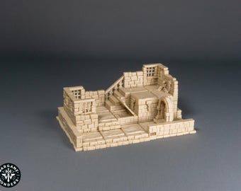 Sample Dungeon Board Intro to the Dragon Drop Dungeon System
