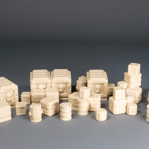 Scatter Set Battlefield Mars for Sci-Fi Tabletop Terrain