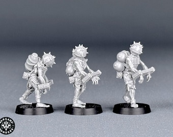 Bomb Sinners Fanatical Bomb Bearers of the Exiled Trenchers Warband