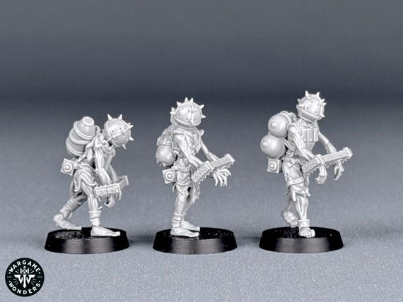 Bomb Sinners Fanatische Sprengträger der Exiled Trenchers Warband
