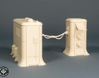 Outer Rim Mini House - Ideal Sci-Fi Terrain for Tabletop Games like Star Wars Legion