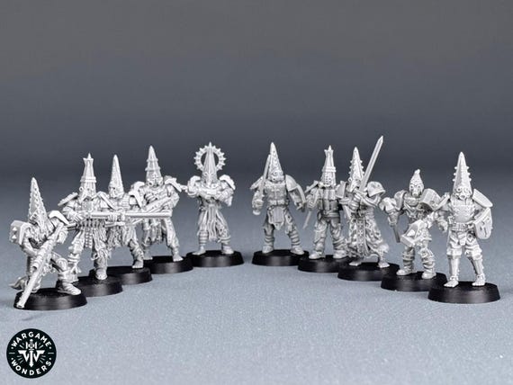 Battle Pilgrims Fanatische Krieger der Exiled Trenchers Warband