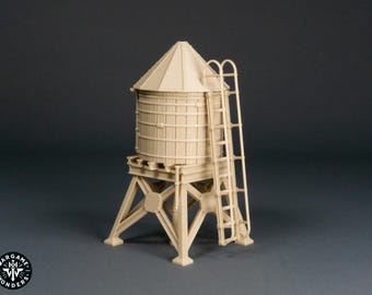 Rooftop Water Tower Sentinel City Terrain