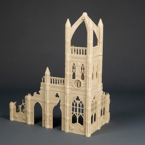 Gothic Sector Templaris Auditorium – Modular Ruins Set for Tabletop