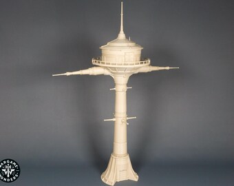 Outer Rim Communication Tower - Ideal Sci-Fi Terrain for Tabletop Games like Star Wars Legion