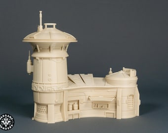 Outer Rim Listening Station - Ideal Sci-Fi Terrain for Tabletop Games like Star Wars Legion