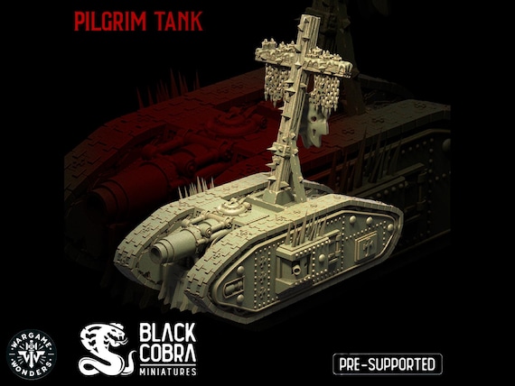 Pilgrim Tank Heiliger Kriegswagen der Exiled Trenchers Warband