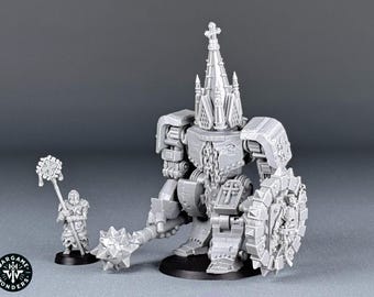 Walking Sanctuary Colossal War Machine of the Exiled Trenchers Warband