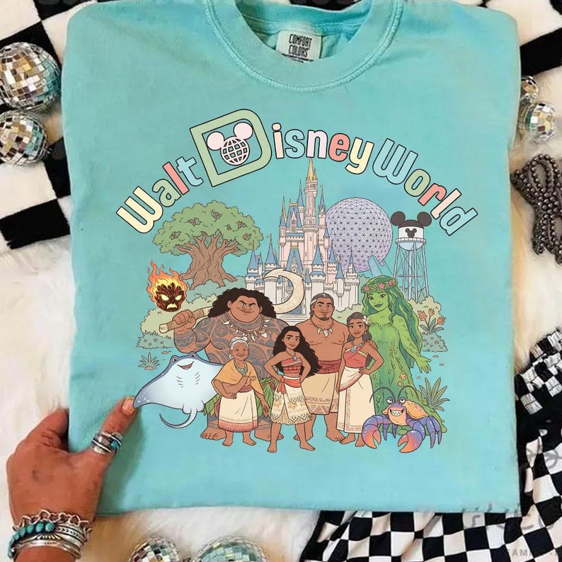 Moana Disney Shirt, Moana Family Walt Disney World T-Shirt, Disney Trip Vacation Family Gift, Disney Trip 2026, Disney Moana Fan Gift bild 7