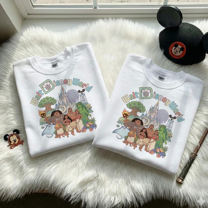 Moana Disney Shirt, Moana Family Walt Disney World T-Shirt, Disney Trip Vacation Family Gift, Disney Trip 2026, Disney Moana Fan Gift bild 9