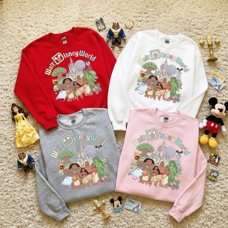 Moana Disney Shirt, Moana Family Walt Disney World T-Shirt, Disney Trip Vacation Family Gift, Disney Trip 2026, Disney Moana Fan Gift bild 10