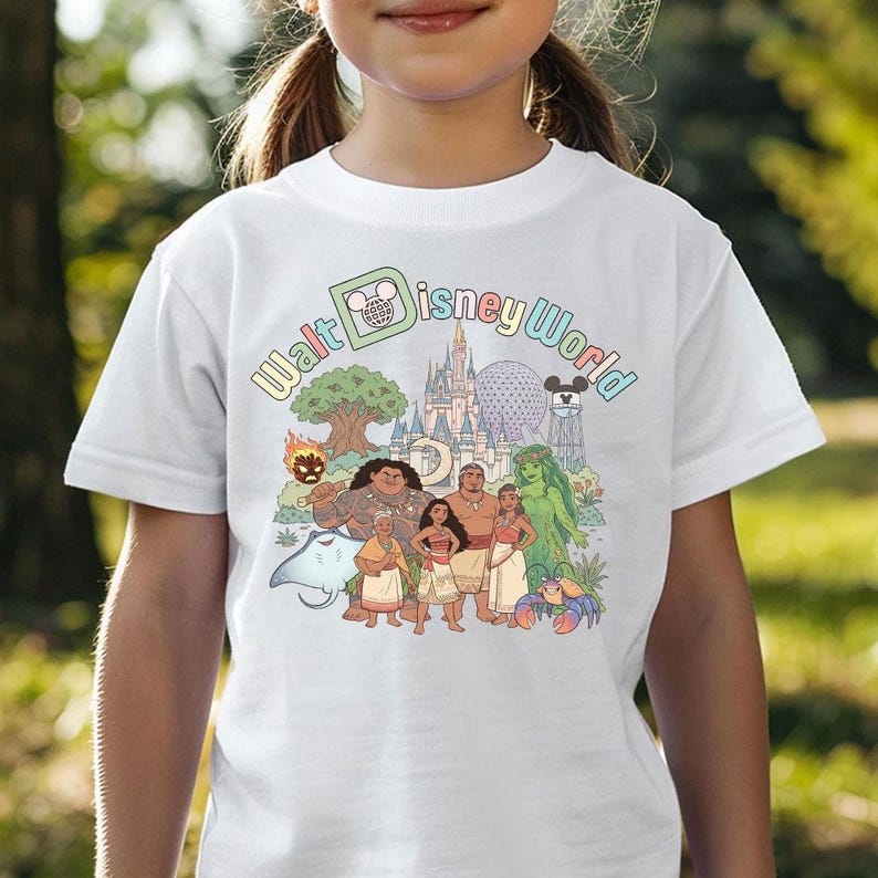 Moana Disney Shirt, Moana Family Walt Disney World T-Shirt, Disney Trip Vacation Family Gift, Disney Trip 2026, Disney Moana Fan Gift bild 6