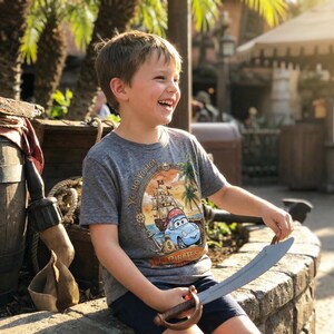 Cars Disney Pirate Shirt, Yo Ho Yo Ho A Pirate’s Life for Me T-Shirt, Lightning McQueen Tee, Disneyland Trip, Kids Birthday Gift immagine 9