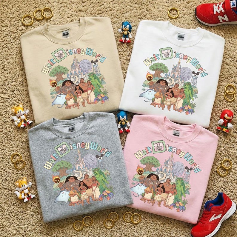 Moana Disney Shirt, Moana Family Walt Disney World T-Shirt, Disney Trip Vacation Family Gift, Disney Trip 2026, Disney Moana Fan Gift bild 11