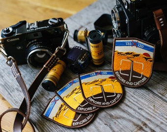 Explore And Capture Embroidered Patch