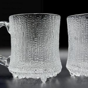 Ultima Thule Beer Mug Tankard Glass Rare Find Vintage Finnish Glass 500 ml