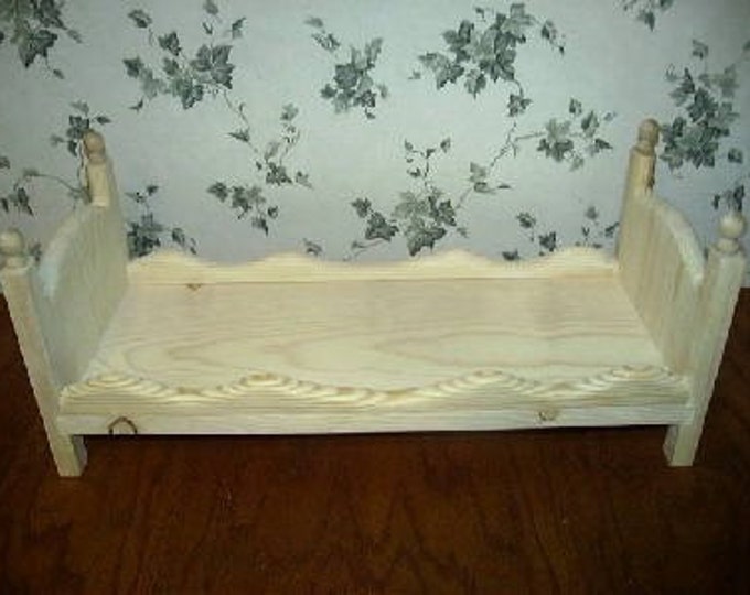 Handmade Stackable Canopy AG Doll Bed Etsy