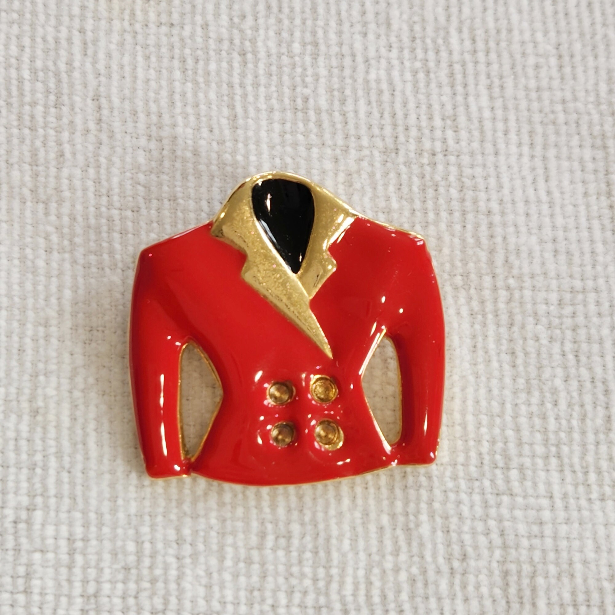 Mary Kay Red Jacket Lapel Pin Choose Small or Large Enamel Etsy