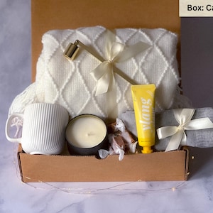 Mental Health Self Care Package for Her, Self Care Box For Women, Stress Relief Gift, Care Package for Her, Friendship Gift, Gift basket