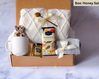 Healing Gift Box: Blanket, Journal, & Comfort Care Package