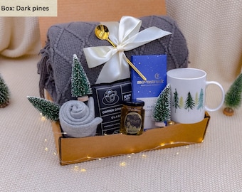Employee Appreciation Gift Box: Unisex Coffee & Leather Journal Set