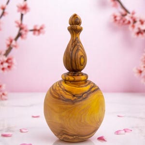 Diffuseur en bois d'olivier, Porte-huiles essentielles naturelles, Diffuseur en bois d'olivier fait main, Cadeau de pendaison de crémaillère unique, Relaxation durable, Yoga, Idées cadeaux