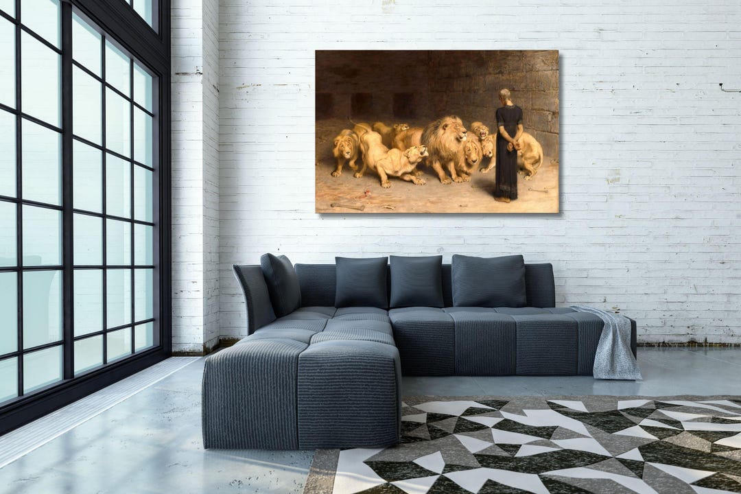 daniel-in-the-lions-den-by-by-briton-riviere-canvas-wall-art-briton