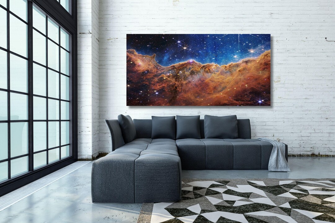 Carina Nebula NASA Deep Field Wall Art James Webb Space Telescope ...
