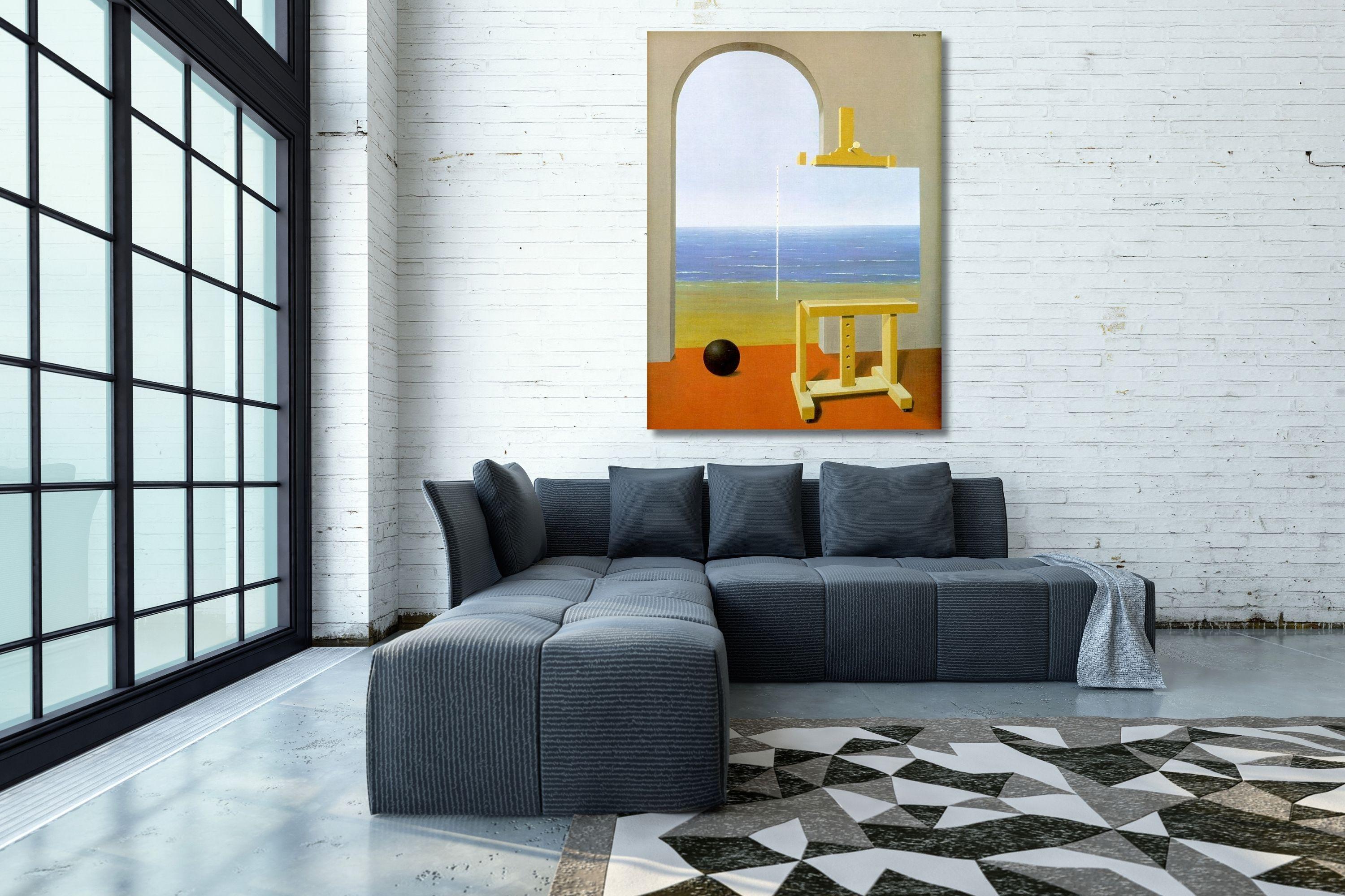 Rene Magritte the Human Condition Print on Canvas Wall Art 2 - Etsy