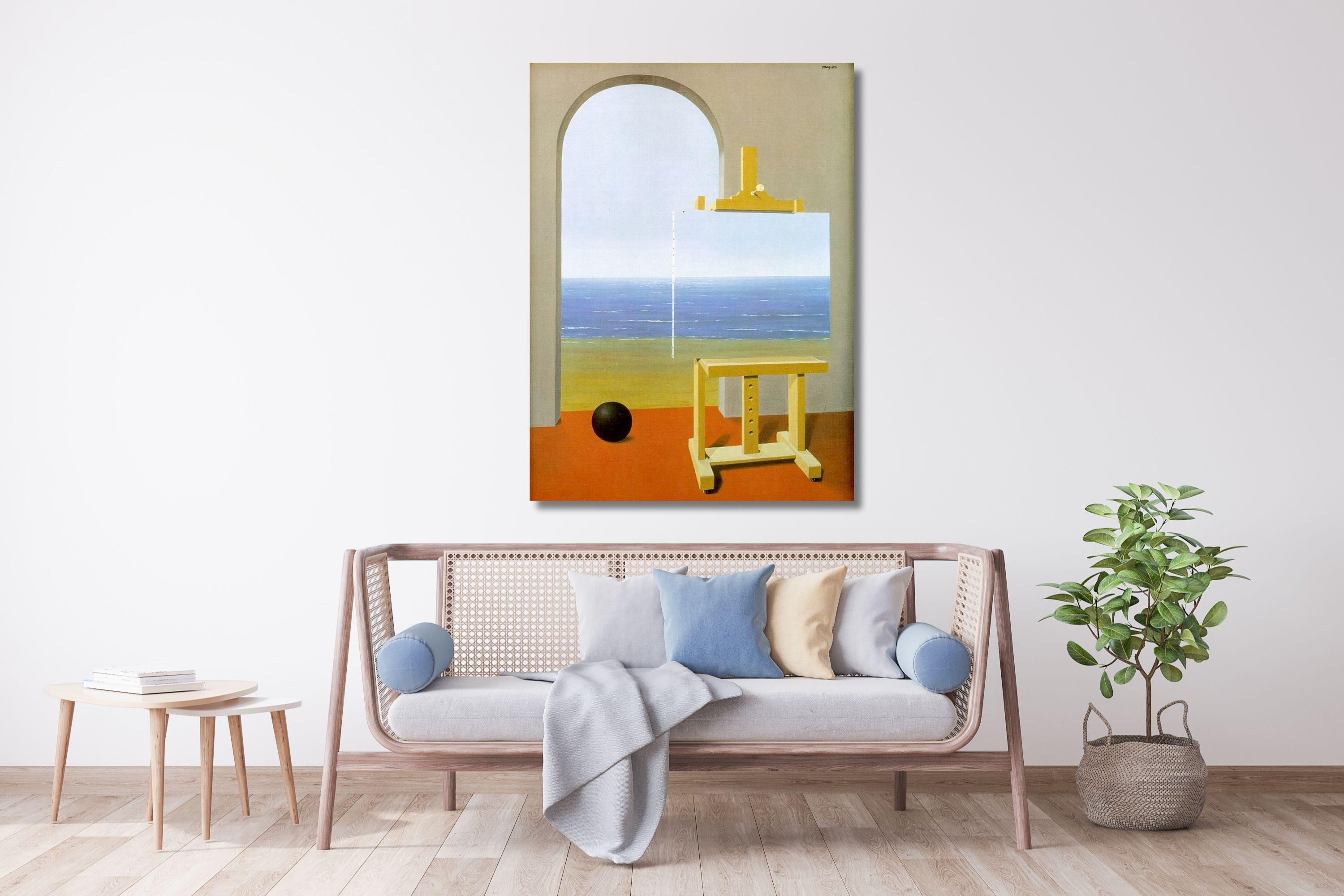 Rene Magritte the Human Condition Print on Canvas Wall Art 2 - Etsy