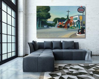 Edward Hopper ,Orleans Druck von Edward Hopper Canvas wall art 2