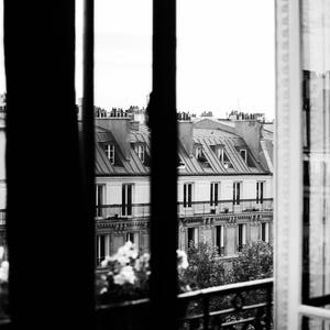 Fenêtre de la Chambre | Paris Print | Fine Art Photography | Parisian Art | Black and White Fine Art | Photography in Paris | French Art