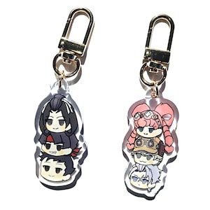 The Great Ace Attorney / TGAA Mini Phone Keychains