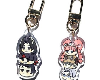 The Great Ace Attorney / TGAA Mini Phone Keychains