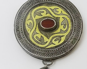 Antique Turkman Amulet box  "Girda"