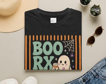 Pills & Boos Pharmacist Halloween Shirt, Pharmacy Halloween Tee, Pharmacist Gift, Ghost Pharmacy Shirt