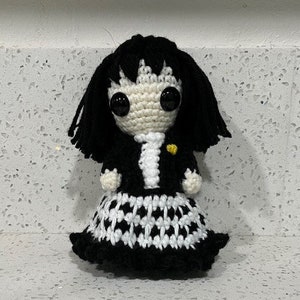 Lydia Deetz, BeetleJuice's Lydia Deetz, Crochet Doll Amigurumi