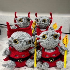 Xenu, Boss Baby Xenu Amigurumi, bébé extraterrestre au crochet, règle galactique de science-fiction, inspiré de SPTV