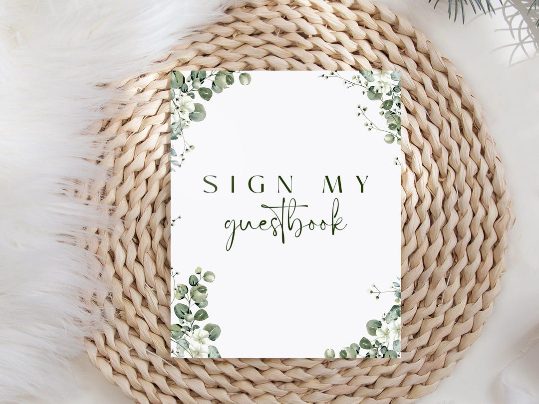 Editable Guestbook Sign for 18th Birthday for Debutante Cotillion Debut ...