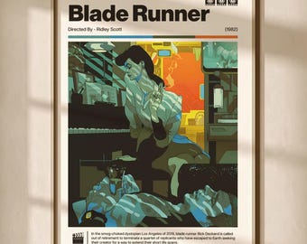 ブレードランナー（1982）ポスター リドリー・スコット 映画 ハリソン