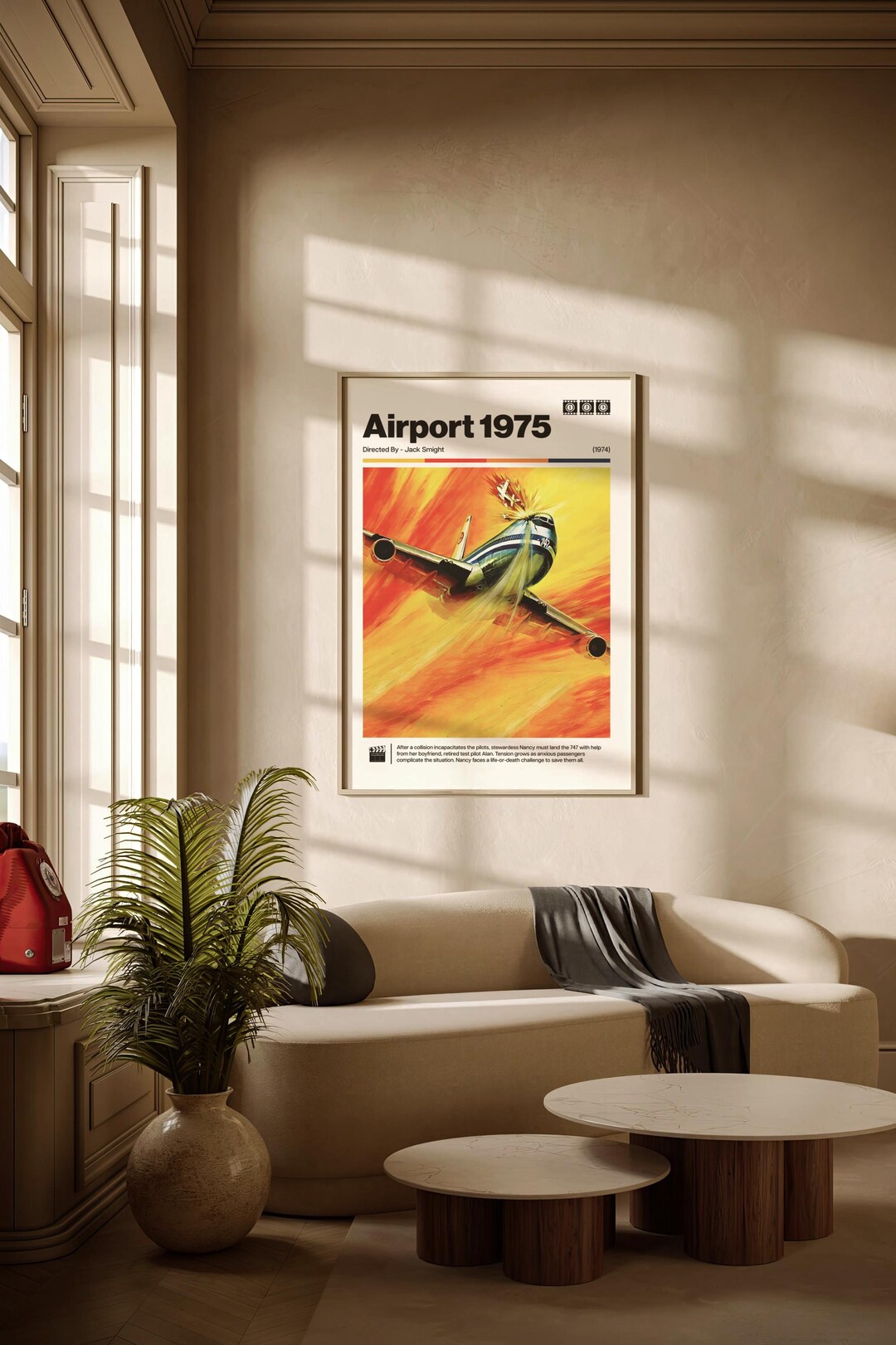 Airport 1975 Print - Airport 1975 Movie Poster - Action, Jack Smight ...