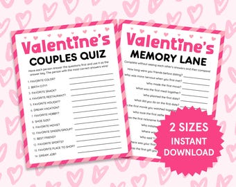 Valentines Couples Games Valentines Games Couples Quiz Valentine's Party Games Adult Valentine's Day Games Valentine Activities for Couples