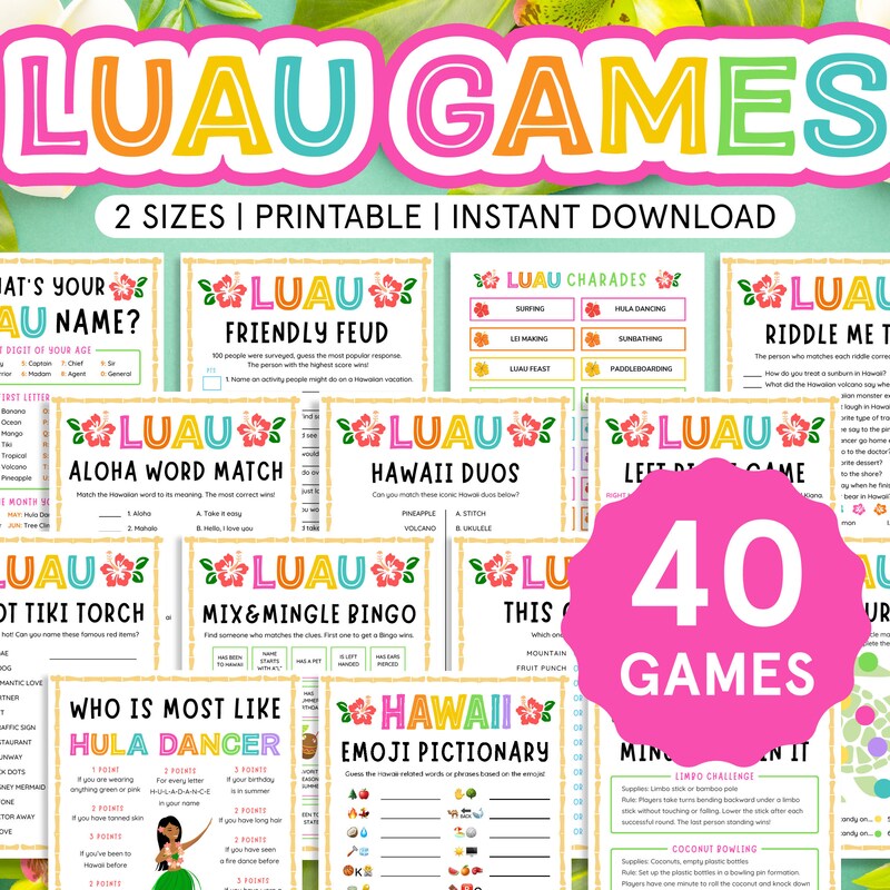 Hawaiian Theme Party - Etsy