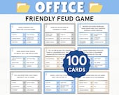 Office Friendly Feud Office Games Printable Office Family Feud Work Party Family Feud Office Icebreaker Office Party Games Team Building