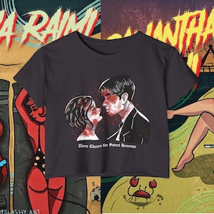 MCR, Demolition Lovers, Inspired, Crop Top, Women&#39;s Rock Concert Tee, Clothing, Alternative Music Band Shirt, Punk Pop Graphic Tee, emo