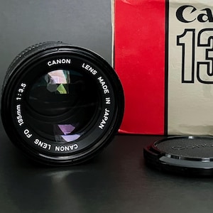 Canon FD 135mm f:3.5 (n) Lens _ Excellent!
