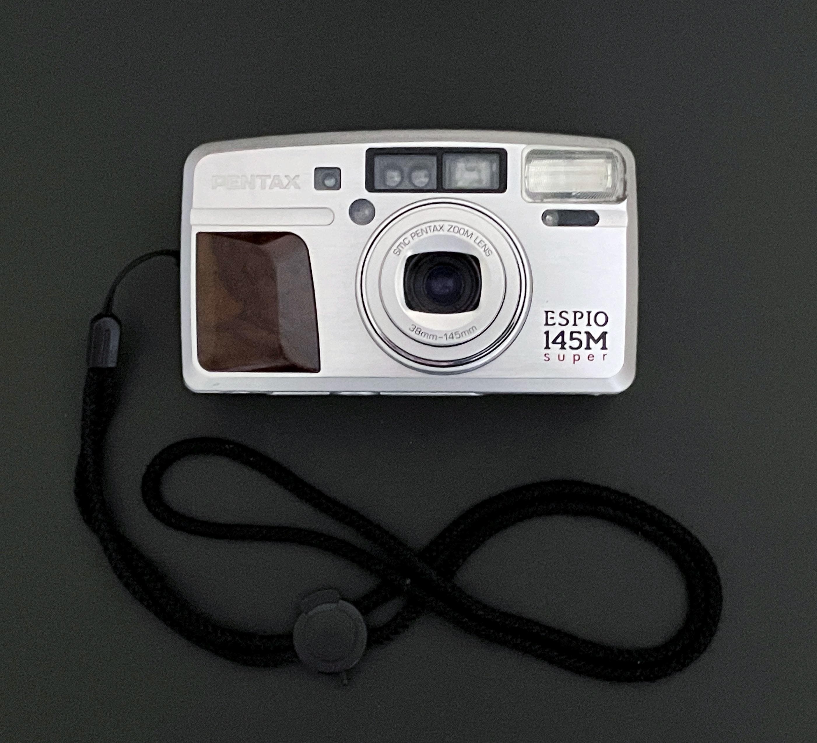 Pentax Espio 145M Super _ 35mm Film Point & Shoot Camera _ Great