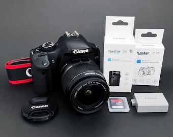Canon EOS Rebel XSi 450D w/ Canon EF-S 18-55mm Stabilized Zoom _ 12.2Mp Digital SLR Camera