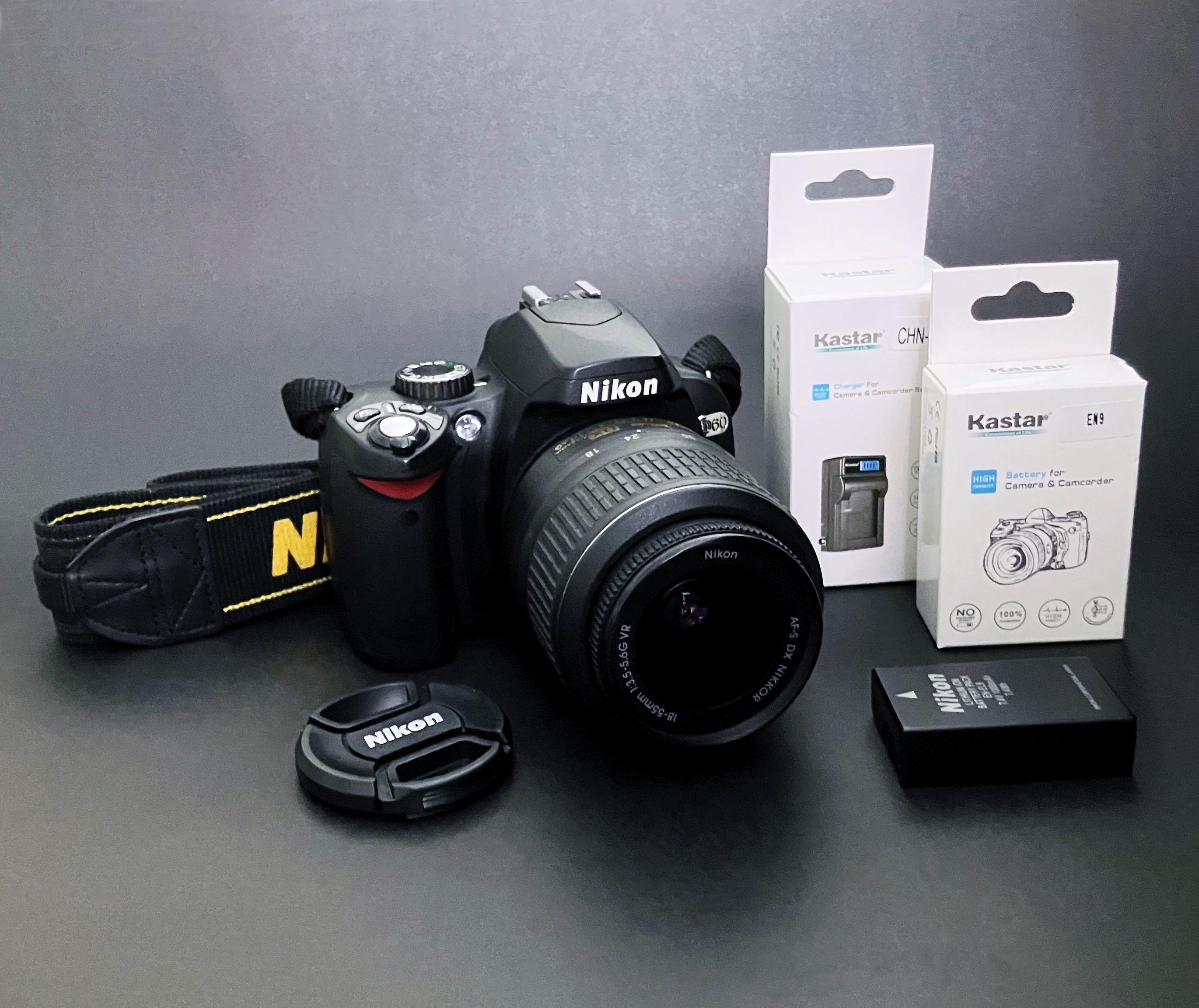 Nikon D60 18-55 VR Kit 本体 Nikon D60 SLR Digital Camera Kit with